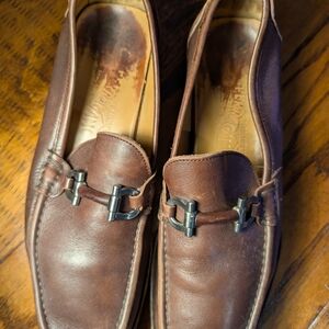 Brown Leather Men's Loafers